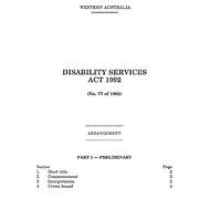 Disability Services Act 1992